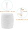 Elastic Cord 1.5MM x 50M, White Elastic String Bungee Shock Cord with Nylon Sleeve and Heavy Strength for Crafting DIY Sewing